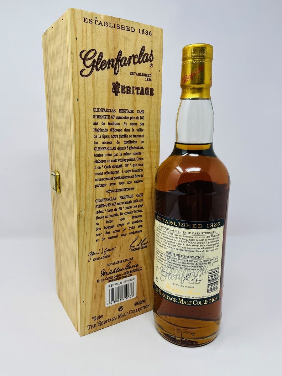 GLENFARCLAS HERITAGE CASK STRENGTH