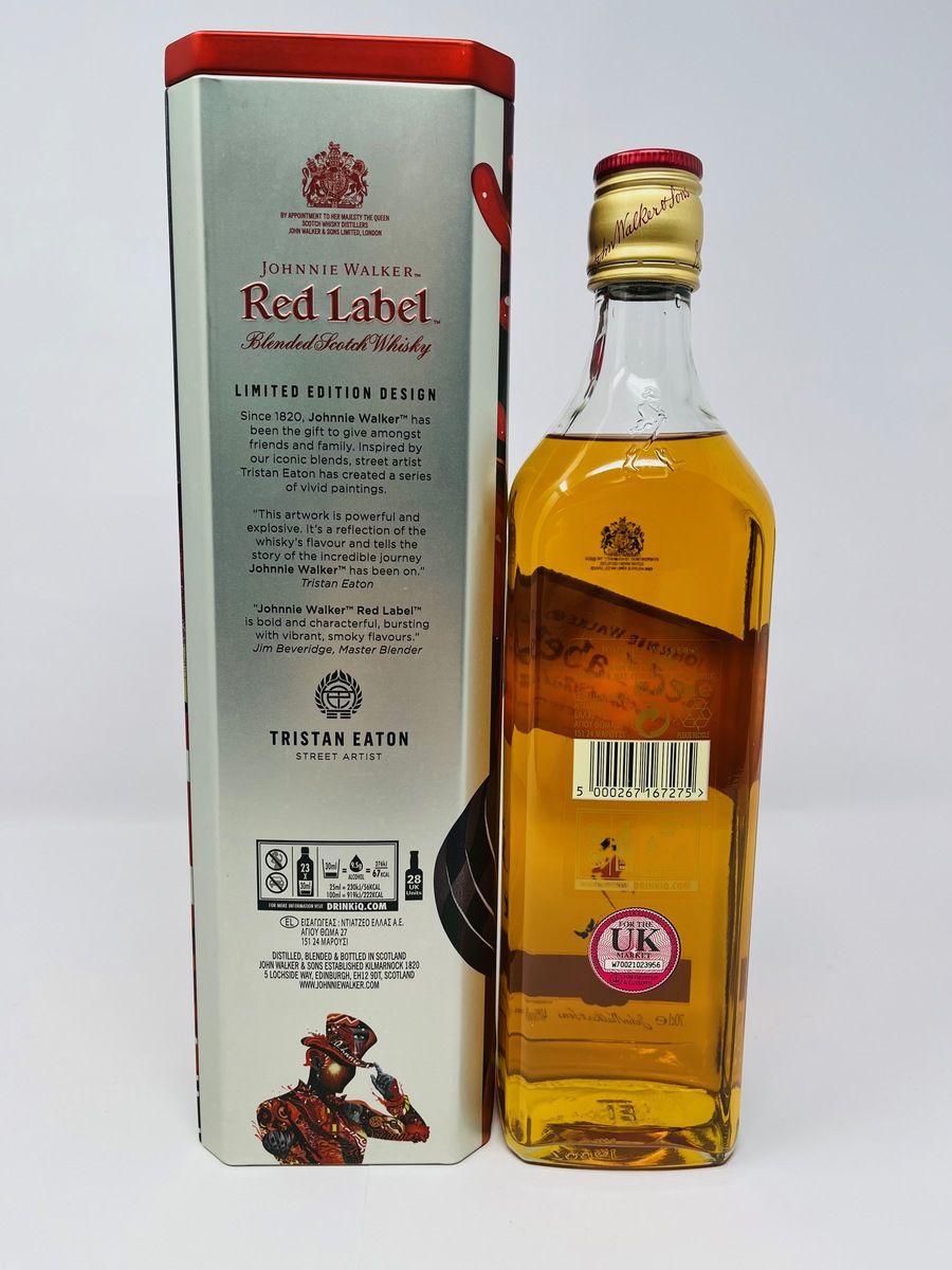 JOHNNIE WALKER RED LABEL LIMITED EDITION DESIGN