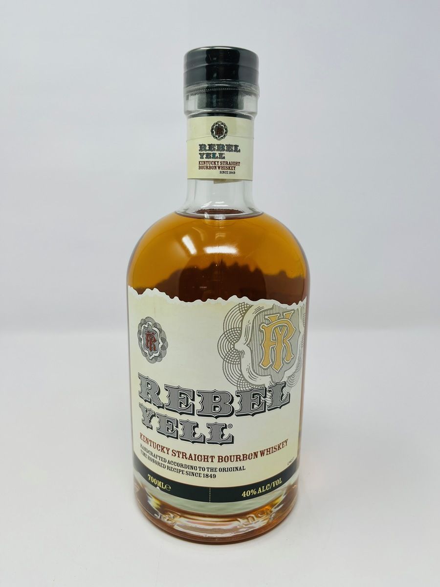 REBEL YELL - KUNTUCKY STRAIGHT BOURBON WHISKEY