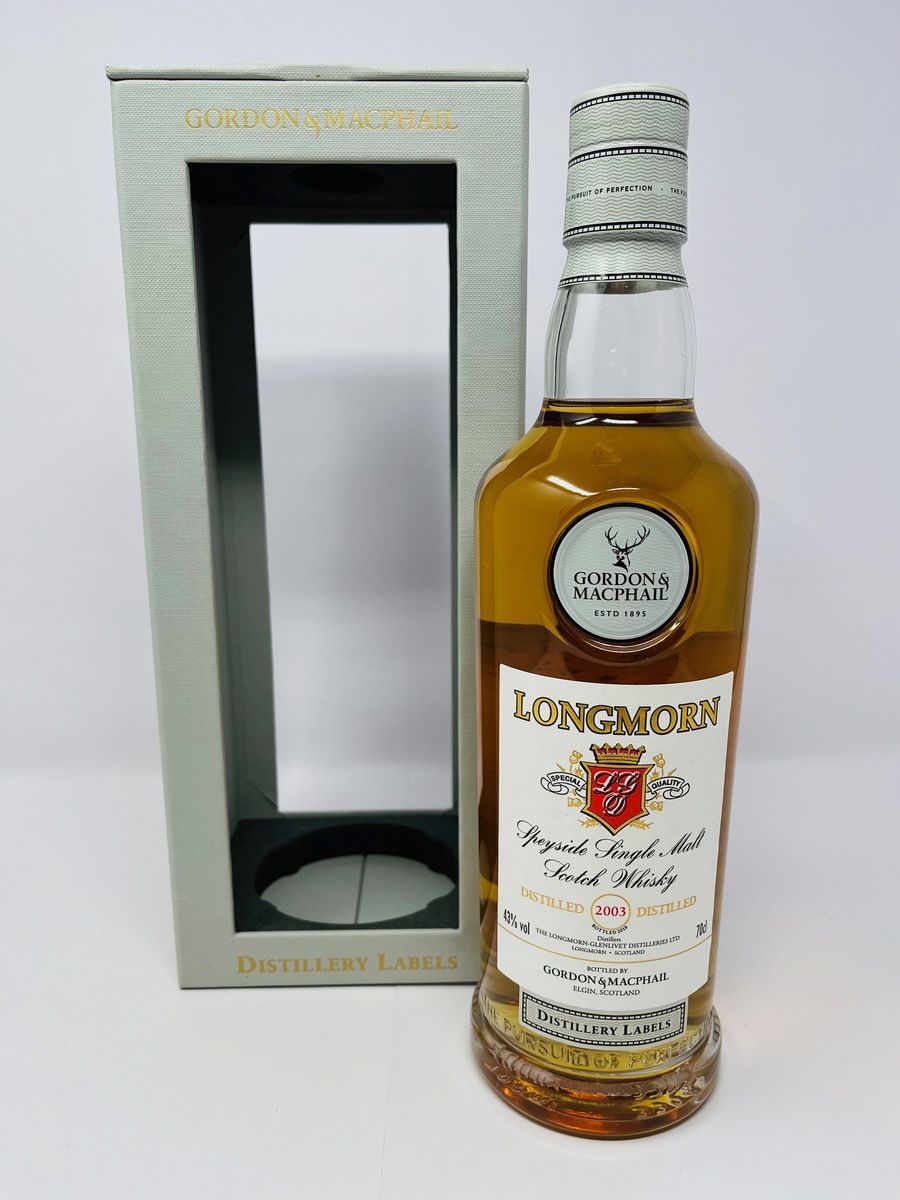 LONGMORN 2003 - GORDON & MACPHAIL DISTILLERY LABELS 