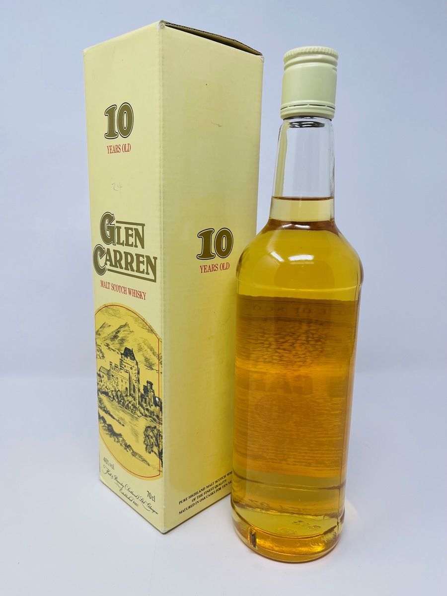 GLEN CARREN 10 YEAR OLD  - PURE HIGHLAND MALT