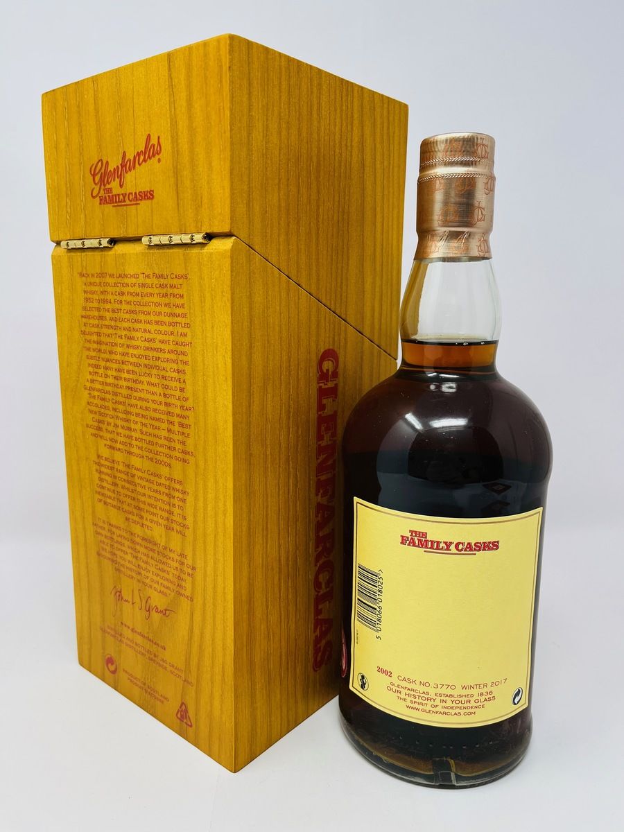 GLENFARCLAS 2002 FAMILY CASK #3770 / WINTER 2017