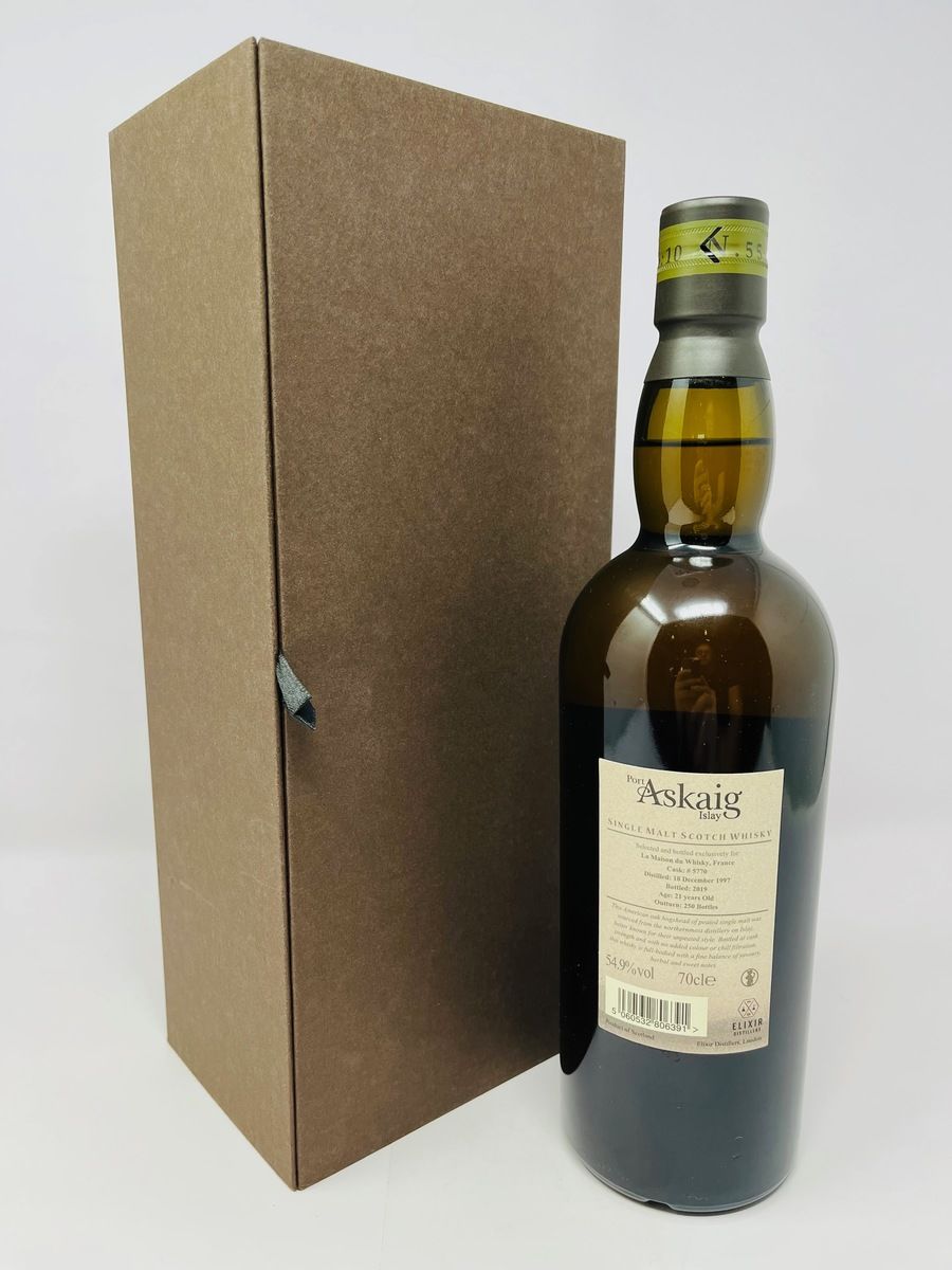 PORT ASKAIG 1997 SINGLE CASK 21 YEAR OLD #5770 LMDW