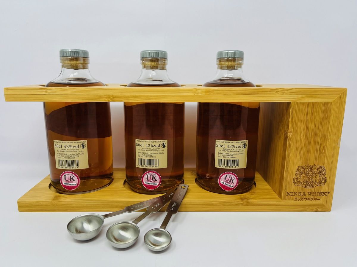 NIKKA RED,WHITE & BLACK GIFT SET 3 X 50CL