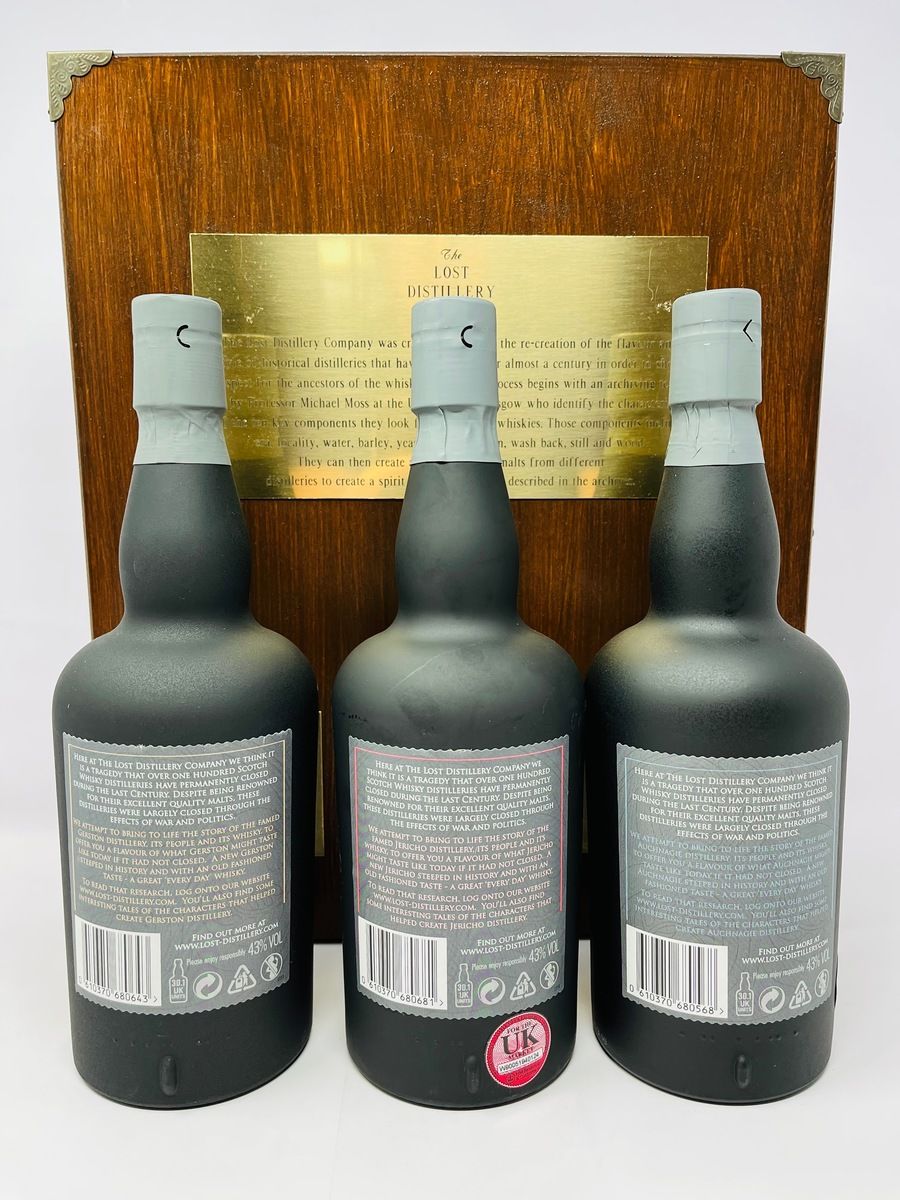 THE LOST DISTILLERY COMPANY SET AND CASE