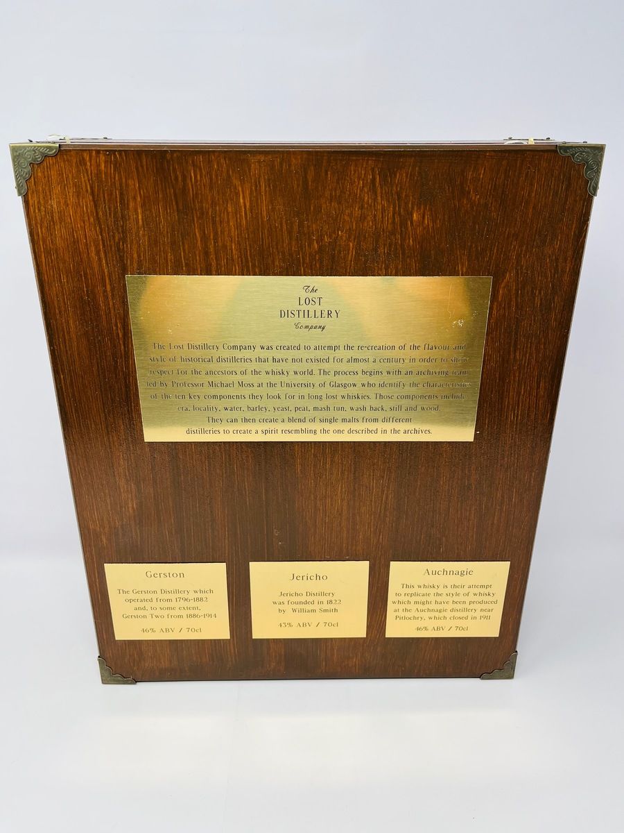 THE LOST DISTILLERY COMPANY SET AND CASE