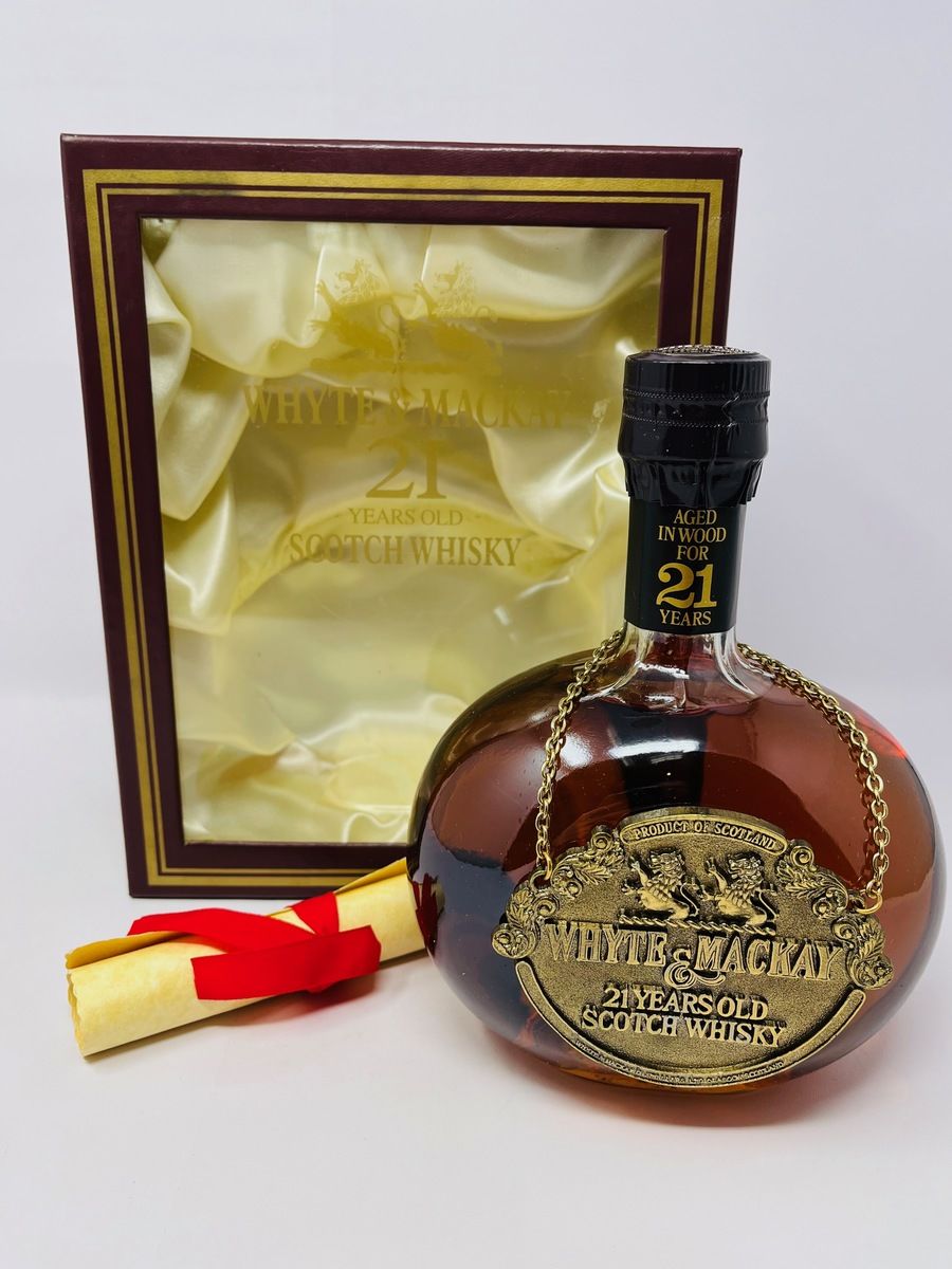 WHYTE & MACKAY 21 YEAR OLD 1980'S 