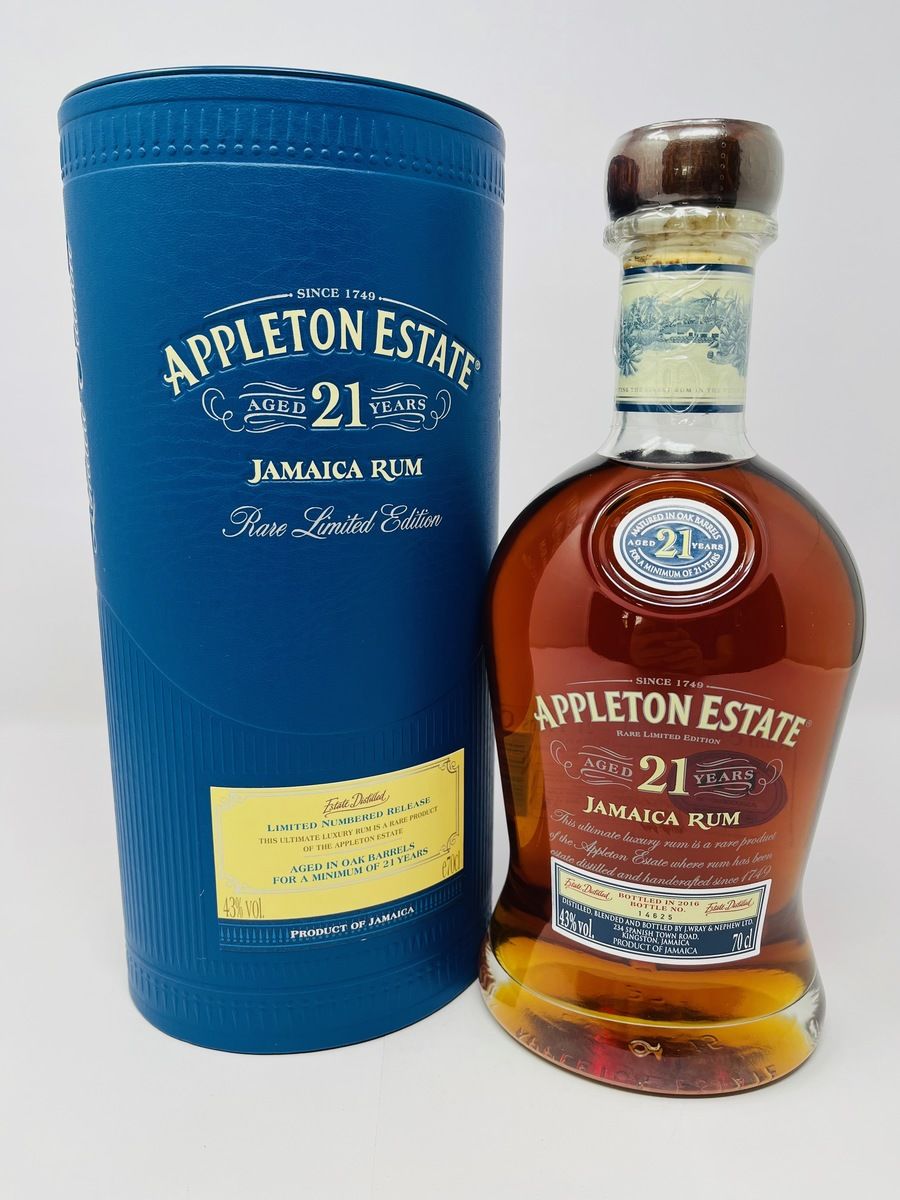 APPLETON ESTATE 21 YEAR OLD - RARE LIMITED EDITION JAMAICA RUM