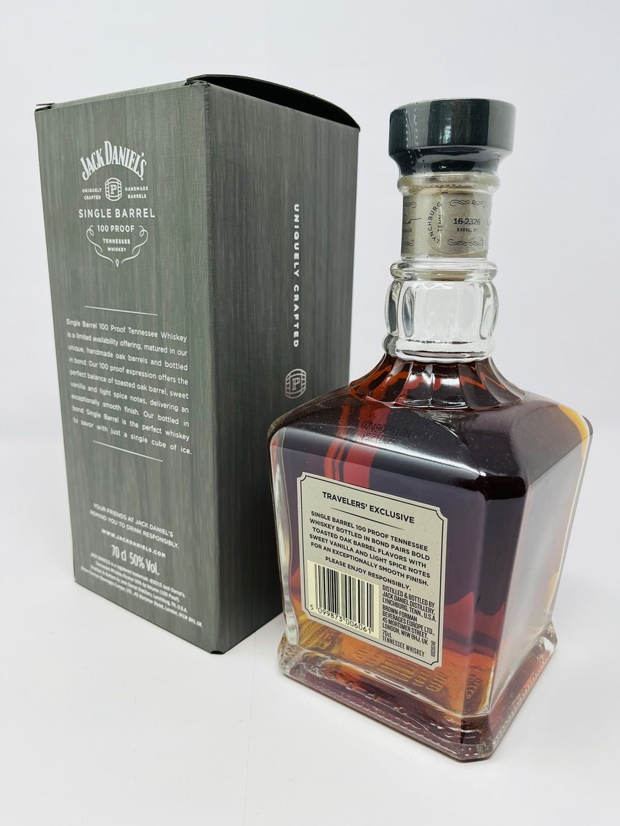 JACK DANIELS 2016 SINGLE BARREL 100 PROOF TRAVELERS EXCLUSIVE