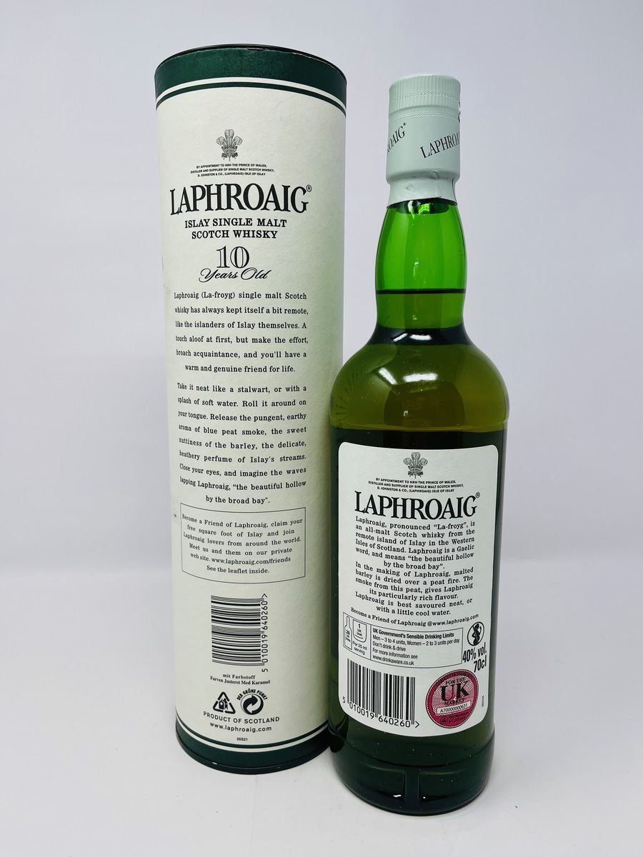 LAPHROAIG 10 YEAR OLD