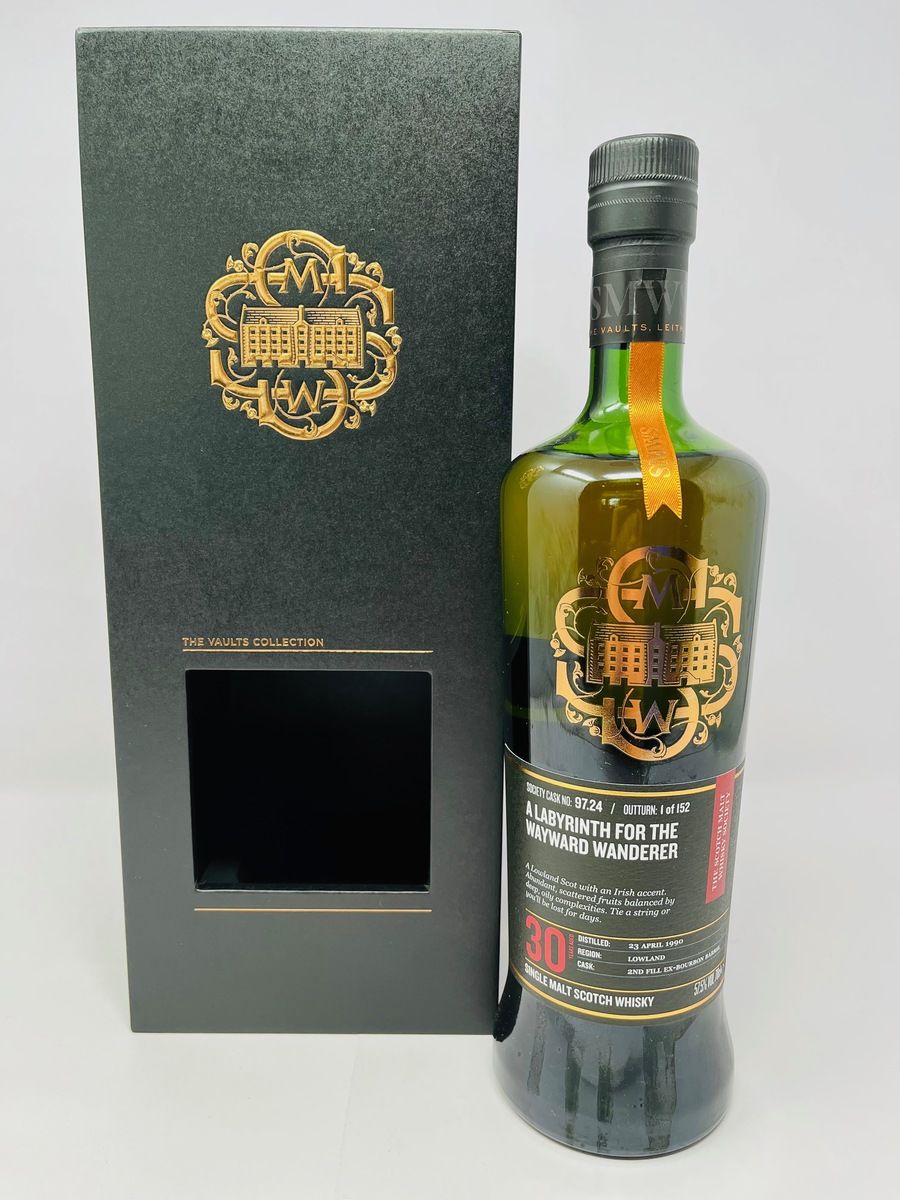 SMWS 97.24 LITTLEMILL 30 YEAR OLD - A LABYRINTH FOR THE WAYWARD WANDERER