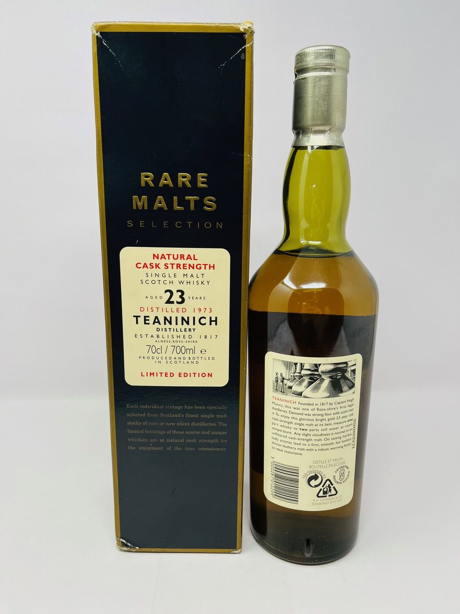 TEANINICH 1973 23 YEAR OLD - RARE MALT SELECTION