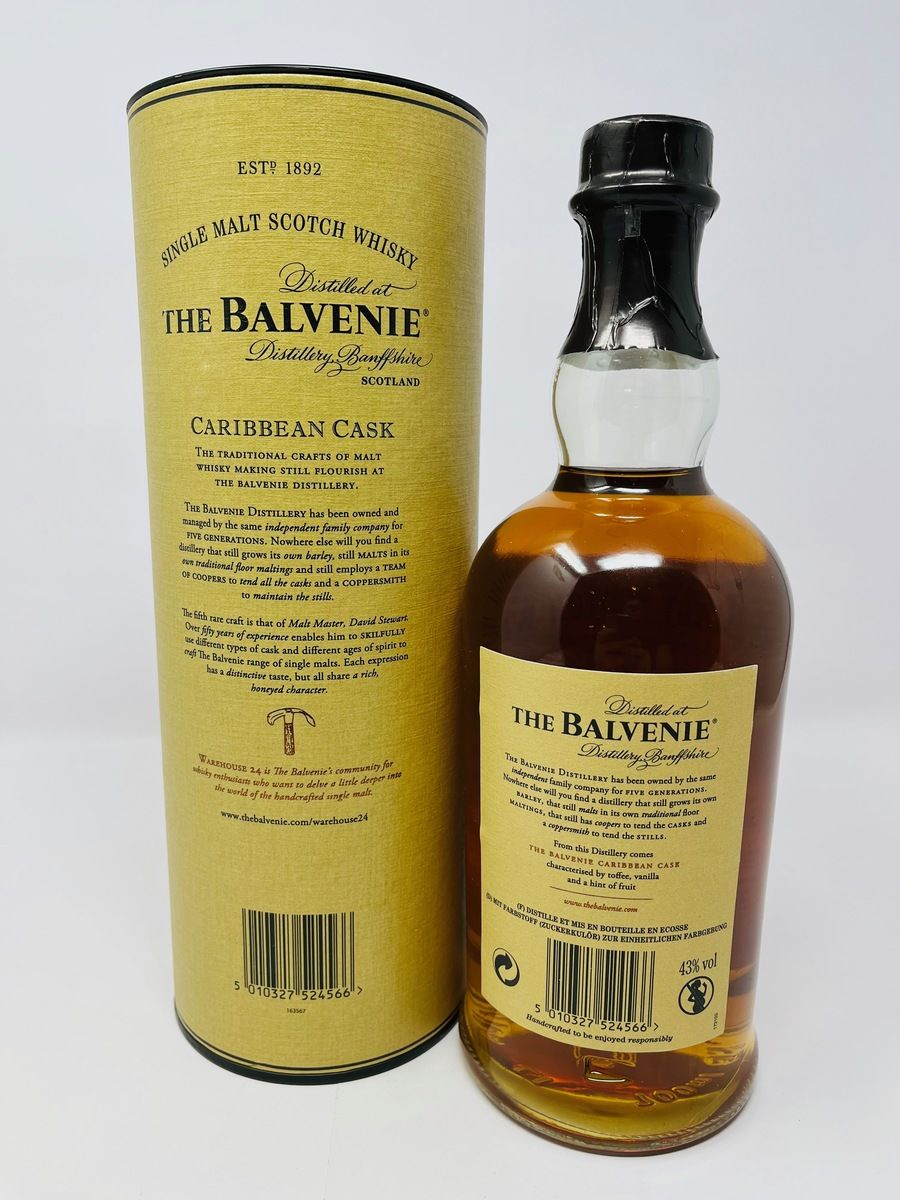 BALVENIE 14 YEAR OLD CARIBBEAN CASK
