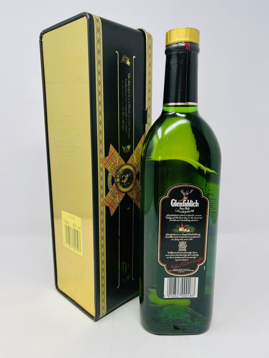 GLENFIDDICH PURE MALT - CLAN SUTHERLAND TIN