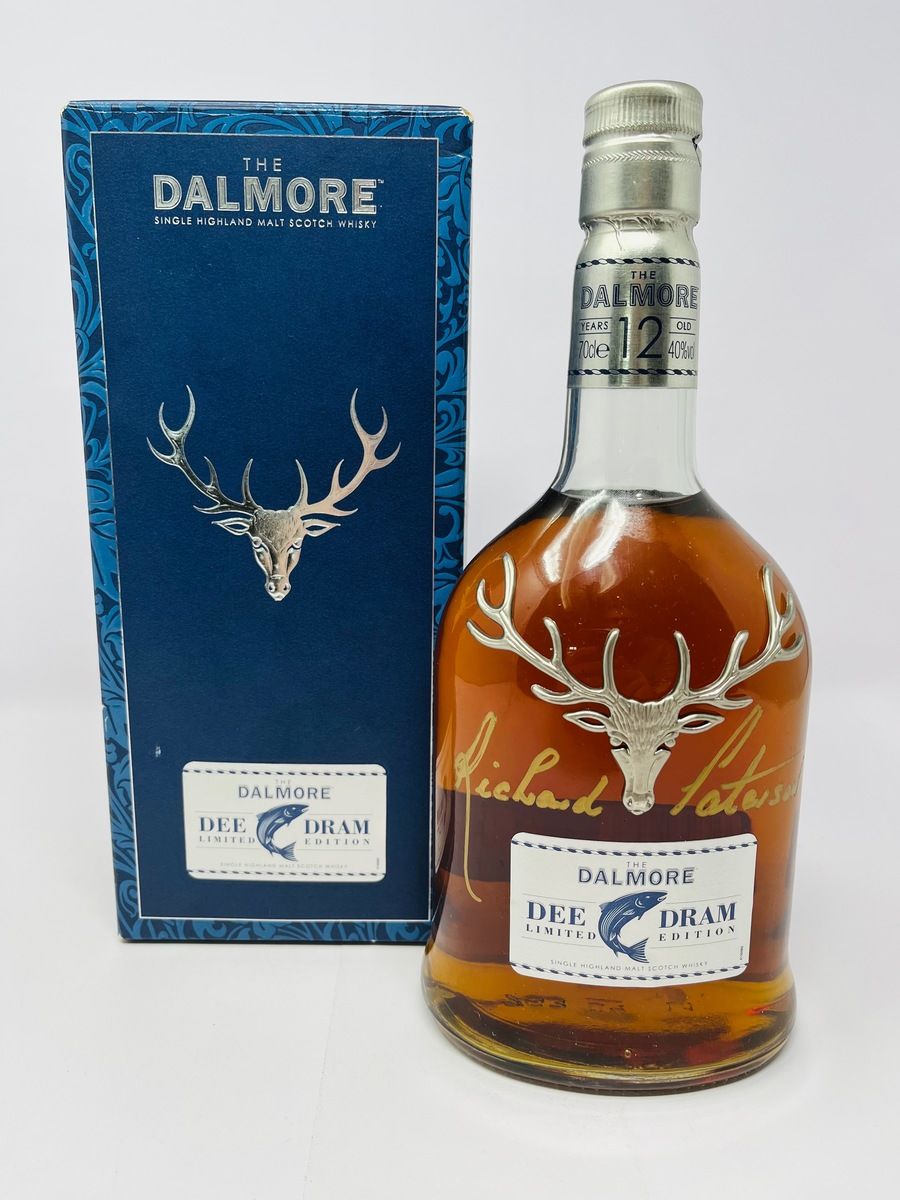 DALMORE DEE DRAM 2010 FIRST RELEASE - SIGNED BY RICHARD PATTERSON