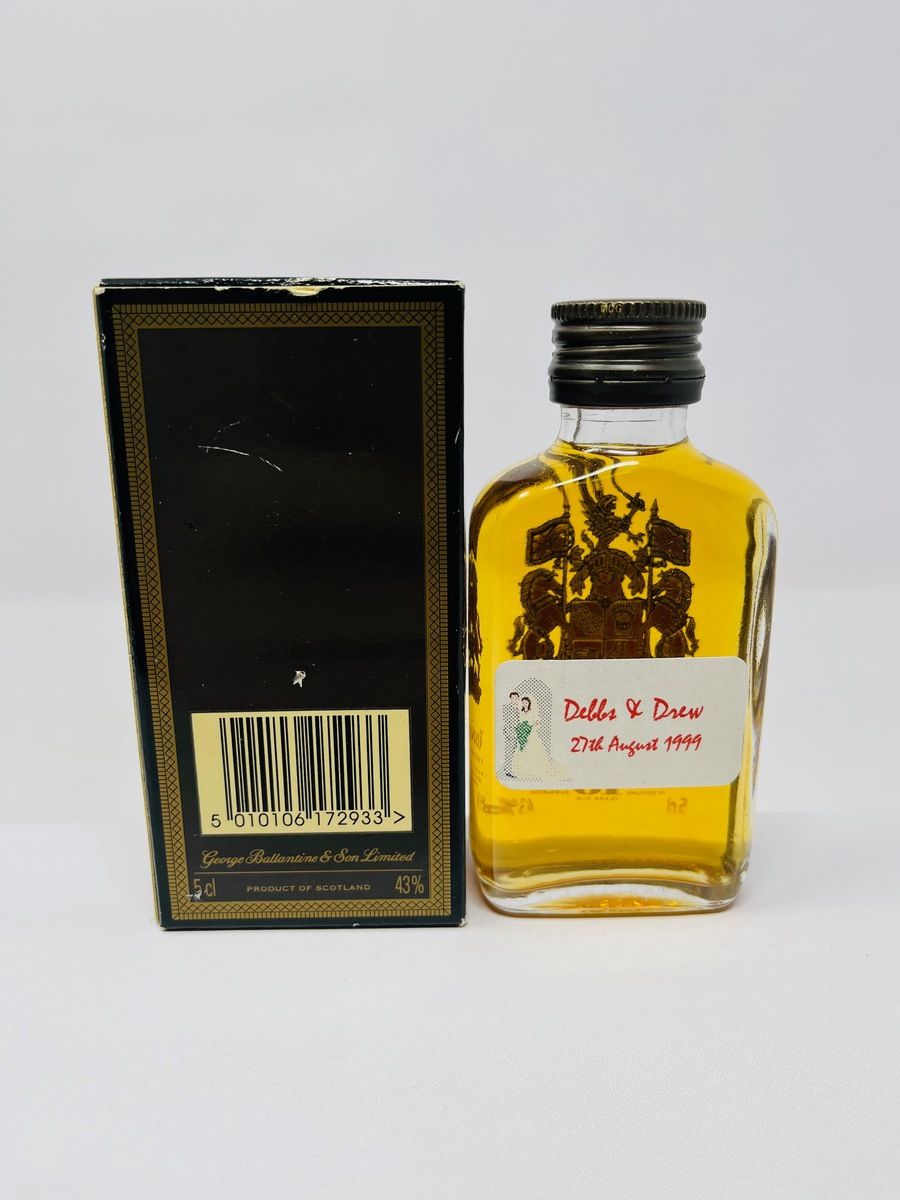BALLANTINES 18 YEAR OLD MINIATURE