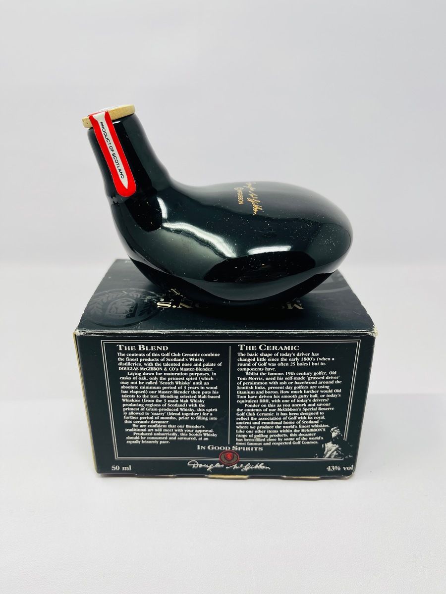 MCGIBBON'S GOLF CLUB MINIATURE