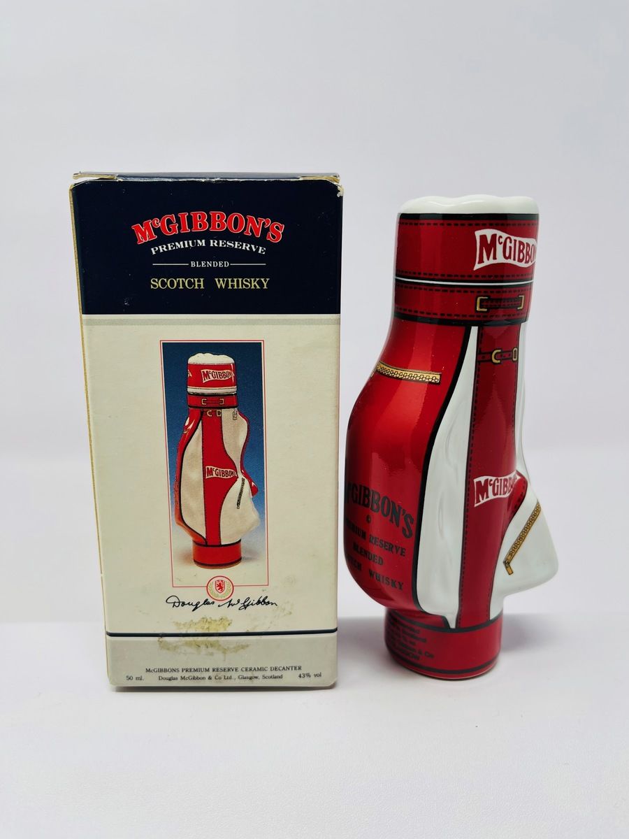 MCGIBBON'S GOLF BAG MINIATURE