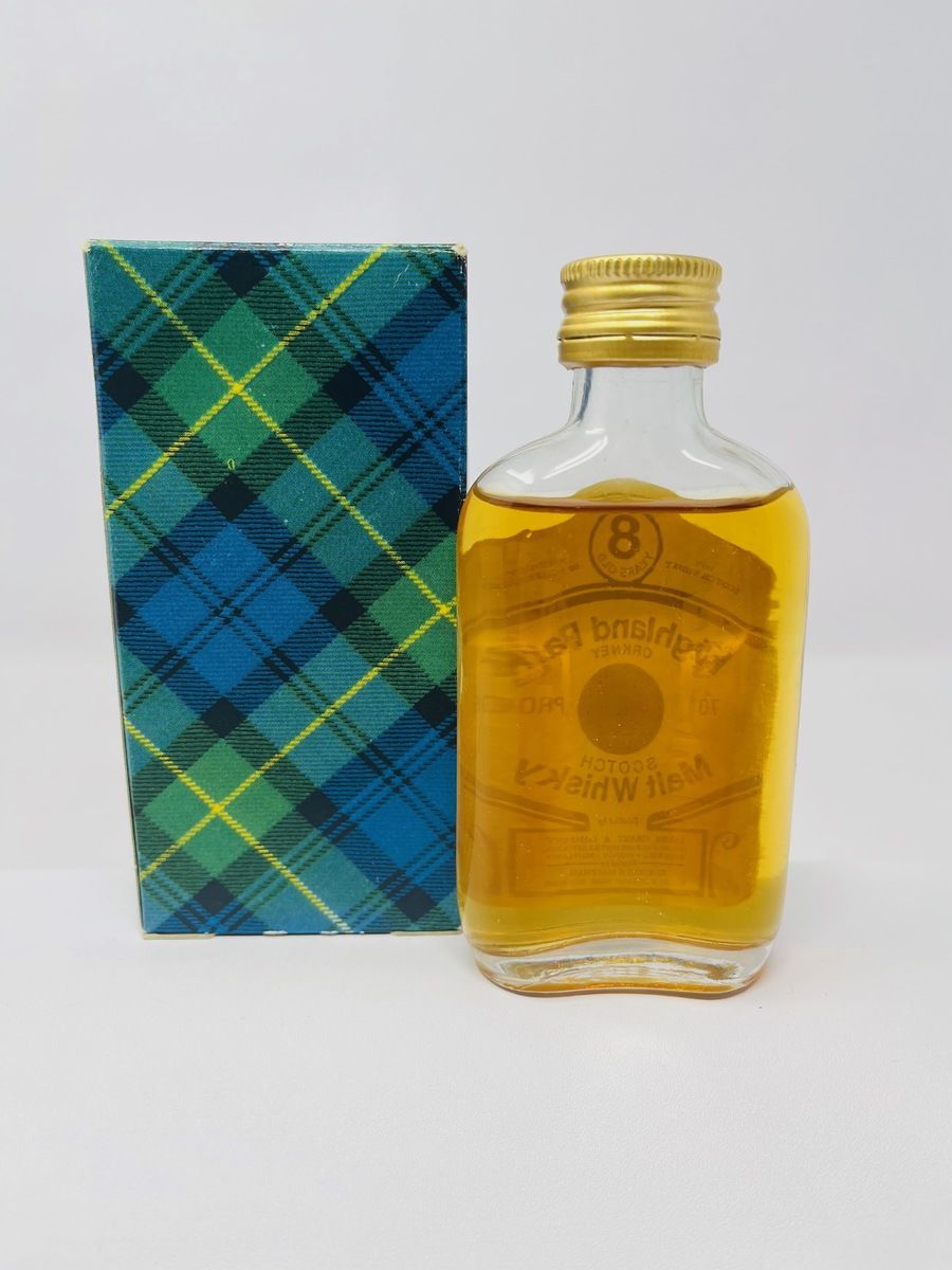 HIGHLAND PARK 70 PROOF 8 YEAR OLD MINIATURE