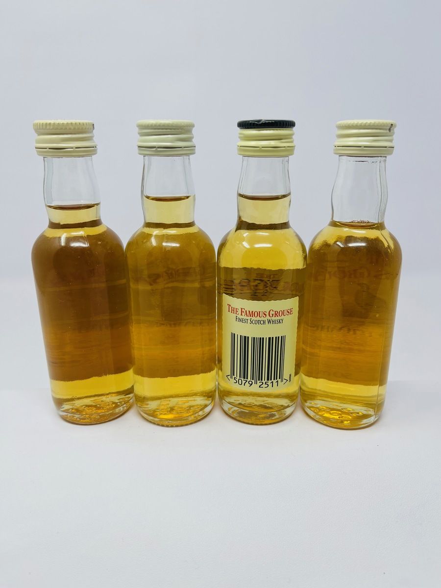 FAMOUS GROUSE WHISKY MINIATURES