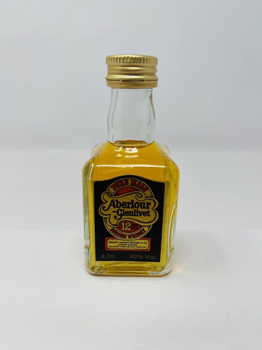 ABERLOUR GLENLIVET 4.7 CL - 12 YEAR OLD WHISKY MINIATURE