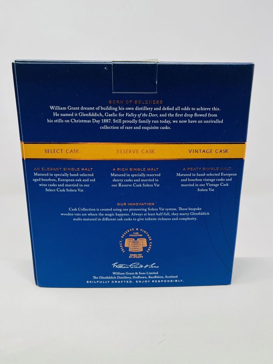 GLENFIDDICH CASK COLLECTION MINIATURE SET