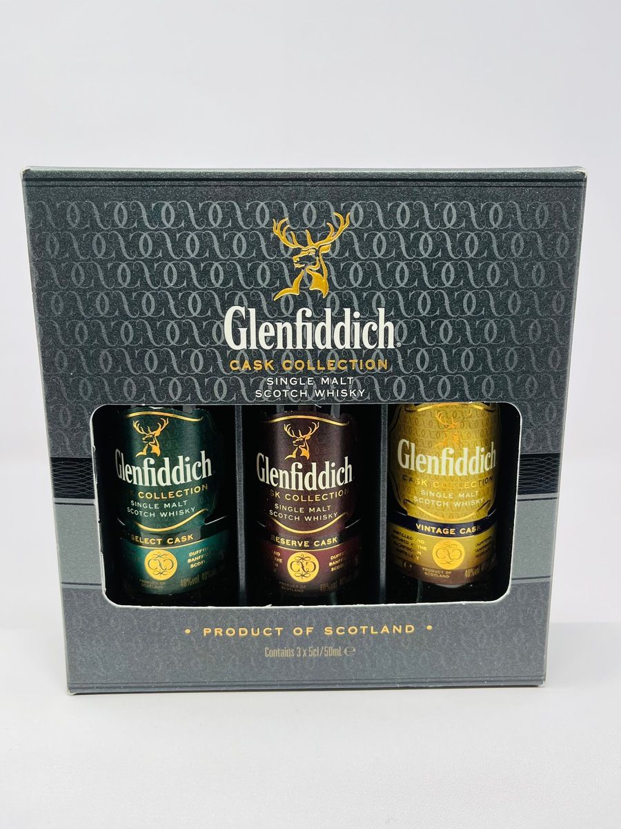 GLENFIDDICH CASK COLLECTION MINIATURE SET