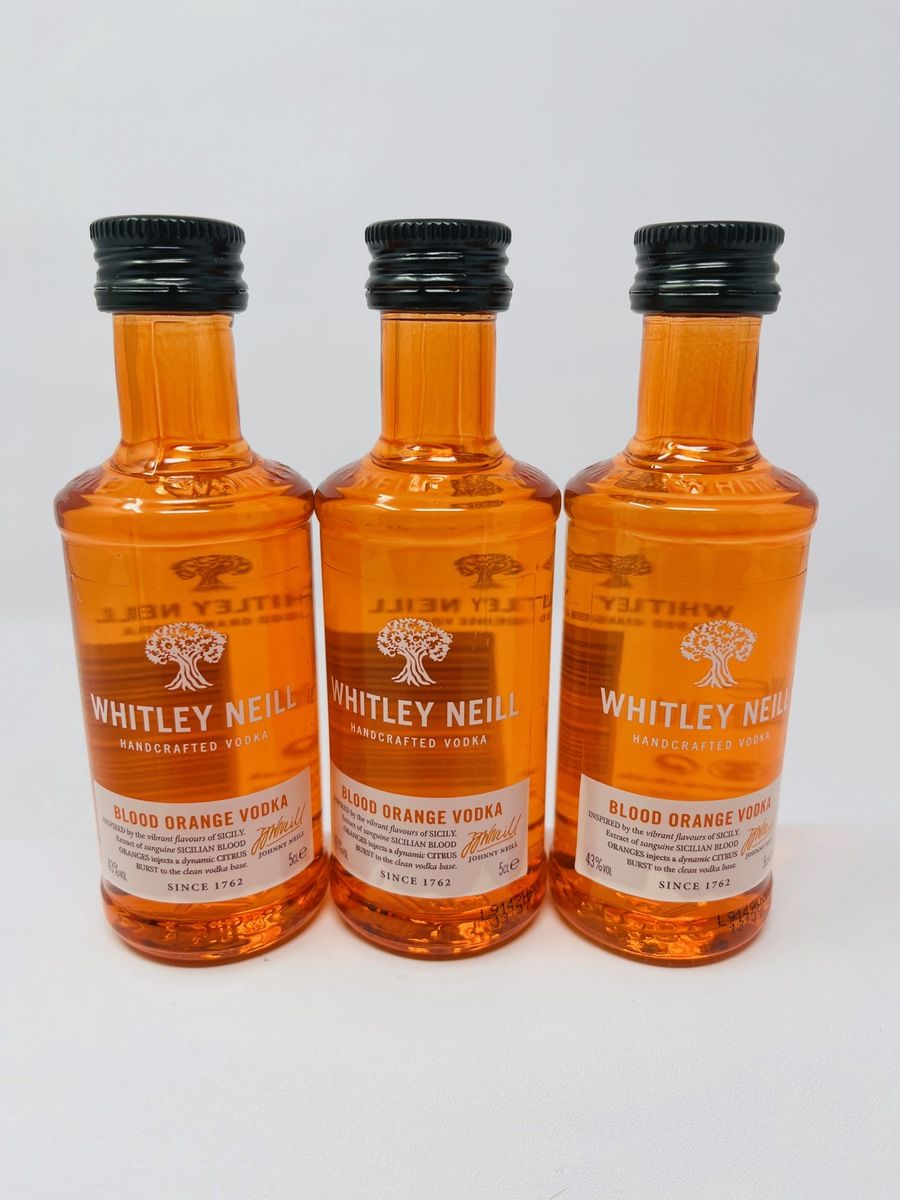WHITLEY NEIL - BLOOD ORANGE VODKA MINIATURES