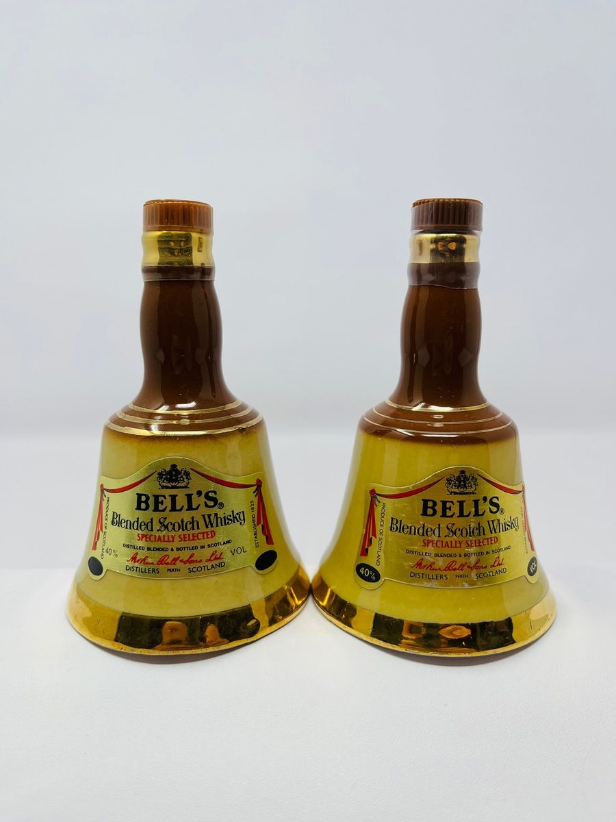 BELLS WHISKY MINIATURE DECANTERS
