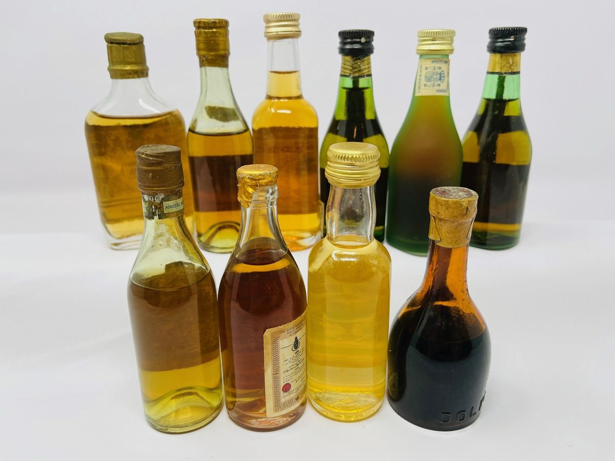 10 x BRANDY MINIATURES
