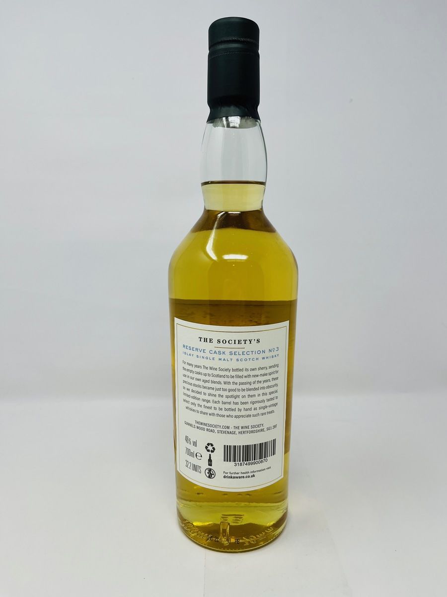 ISLAY 30 YEAR OLD 1991 - RESERVE CASK SELECTION - THE WINE SOCIETY