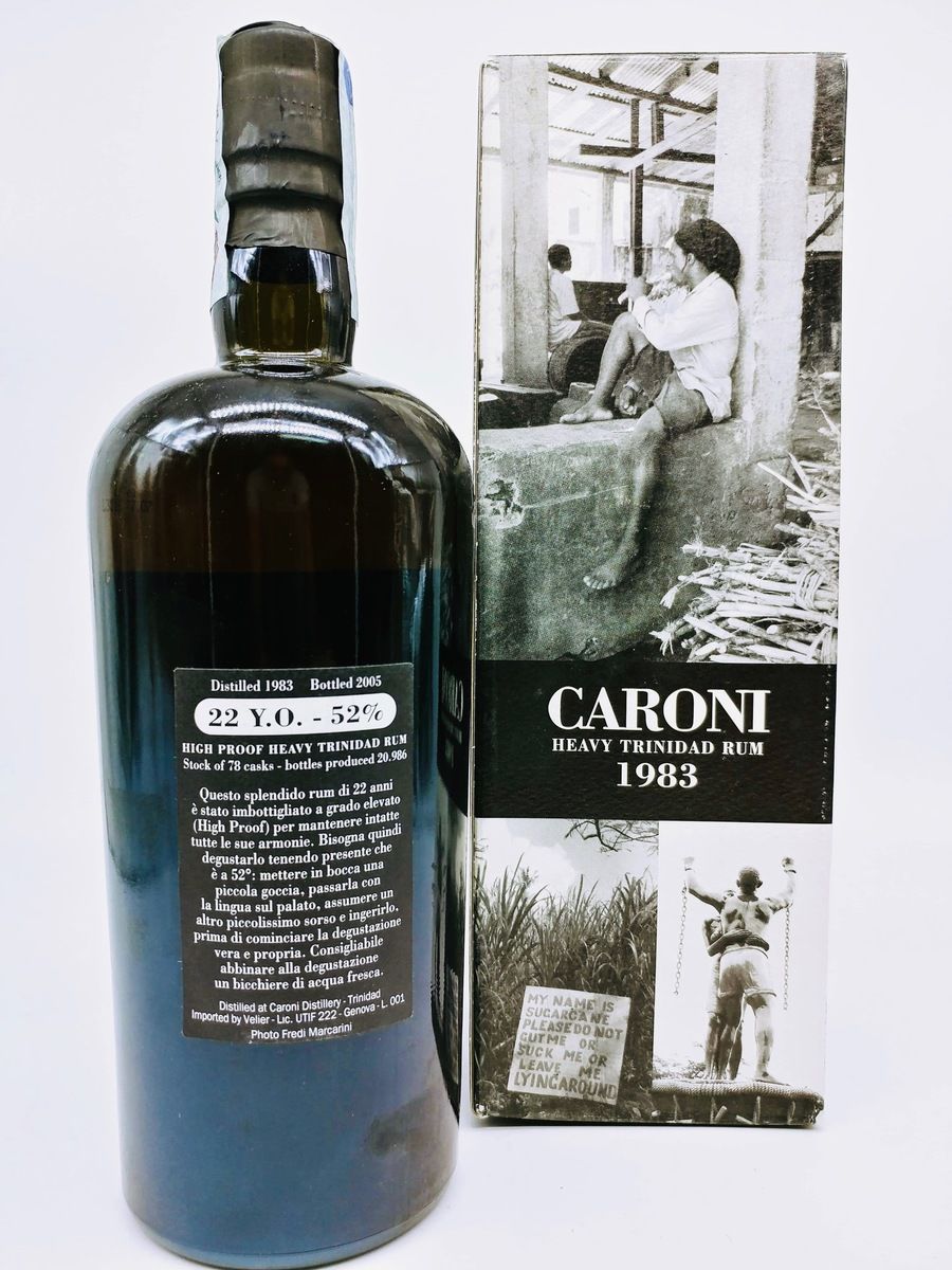 CARONI 1983 22 YEAR OLD HEAVY TRINIDAD RUM