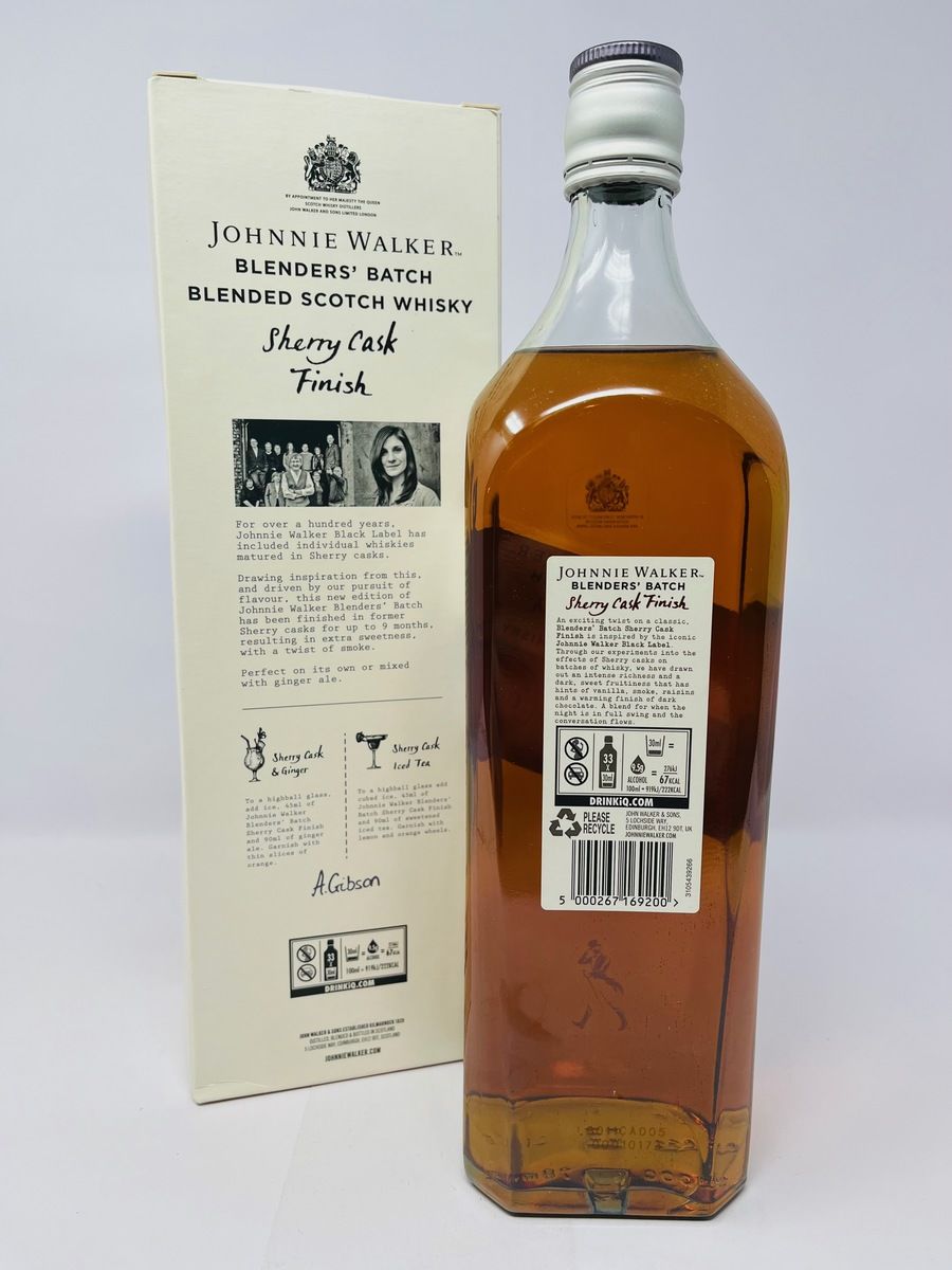 JOHNNIE WALKER 1 LITRE - BLENDERS BATCH SHERRY CASK FINISH