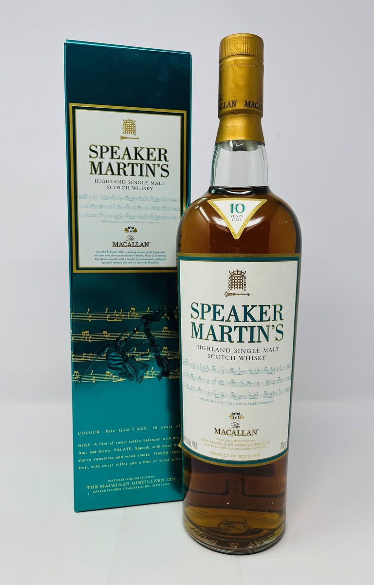 MACALLAN 10 YEAR OLD - SPEAKER MARTIN'S