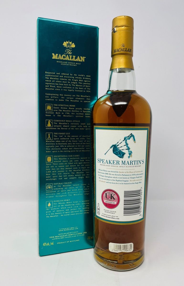 MACALLAN 10 YEAR OLD - SPEAKER MARTIN'S