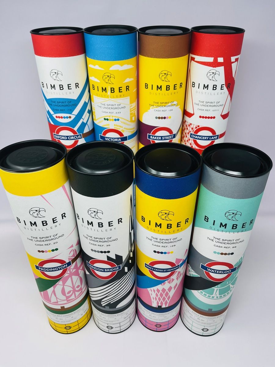 BIMBER - THE SPIRIT OF THE UNDERGROUND SET 8 X 70CL