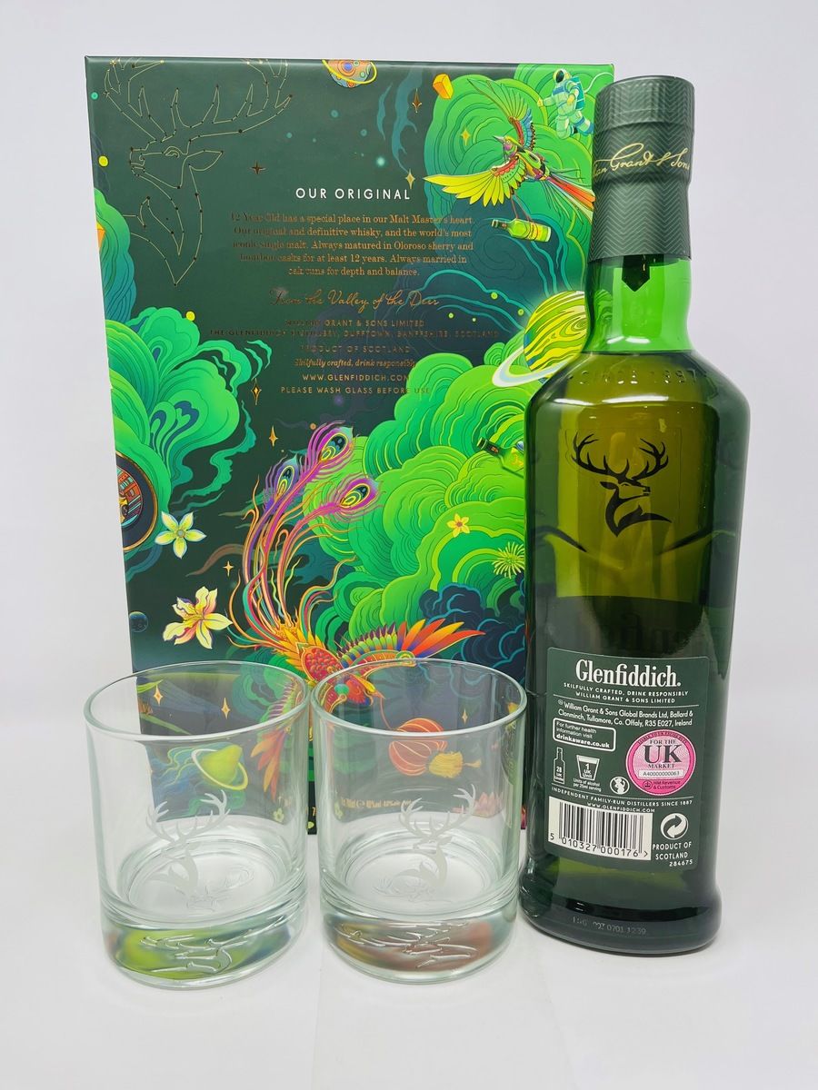 GLENFIDDICH 12 YEAR OLD - LIMITED EDITION DESIGN