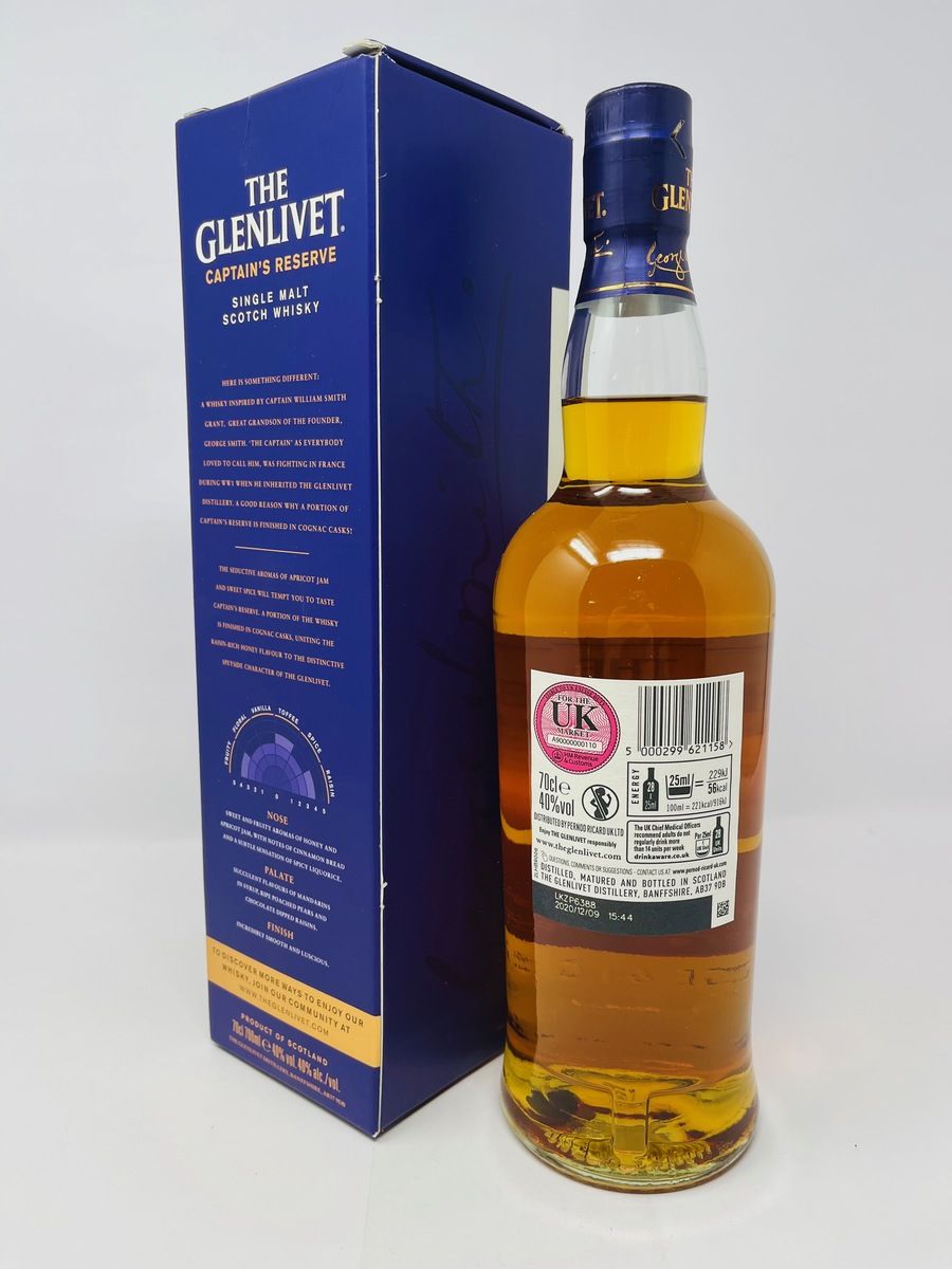 GLENLIVET CAPTAINS RESERVE