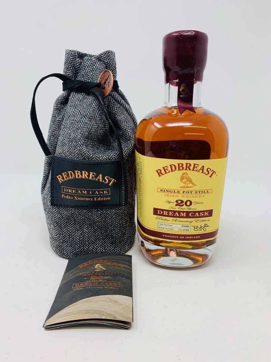 REDBREAST 20 YEAR OLD DREAMCASK PEDRO XIMINEZ EDITION