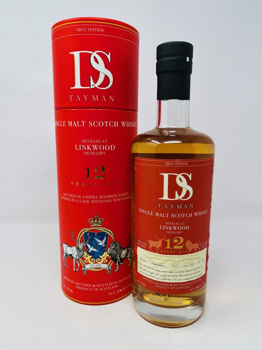 LINKWOOD 12 YEAR OLD 2007 - DS TAYMAN FIRST EDITION