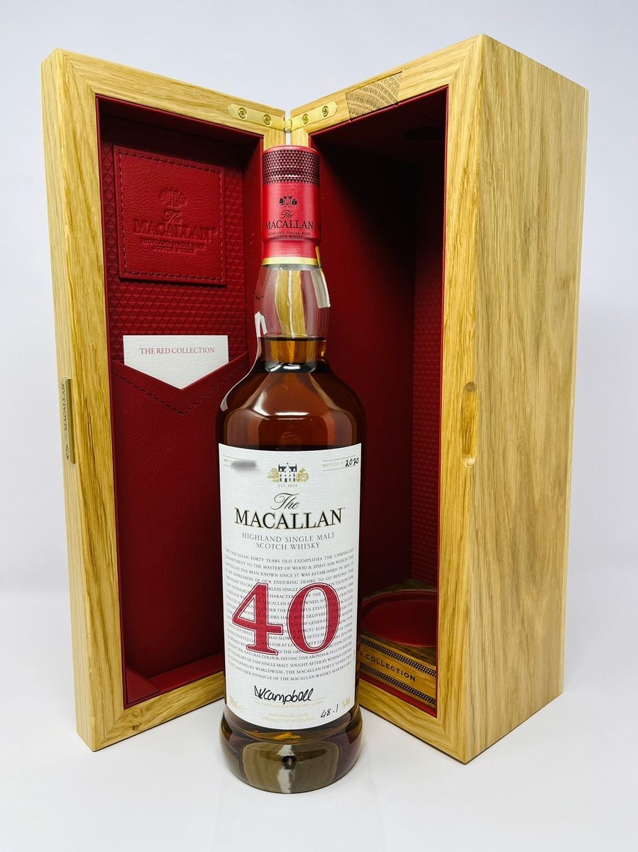 MACALLAN 40 YEAR OLD - THE RED COLLECTION