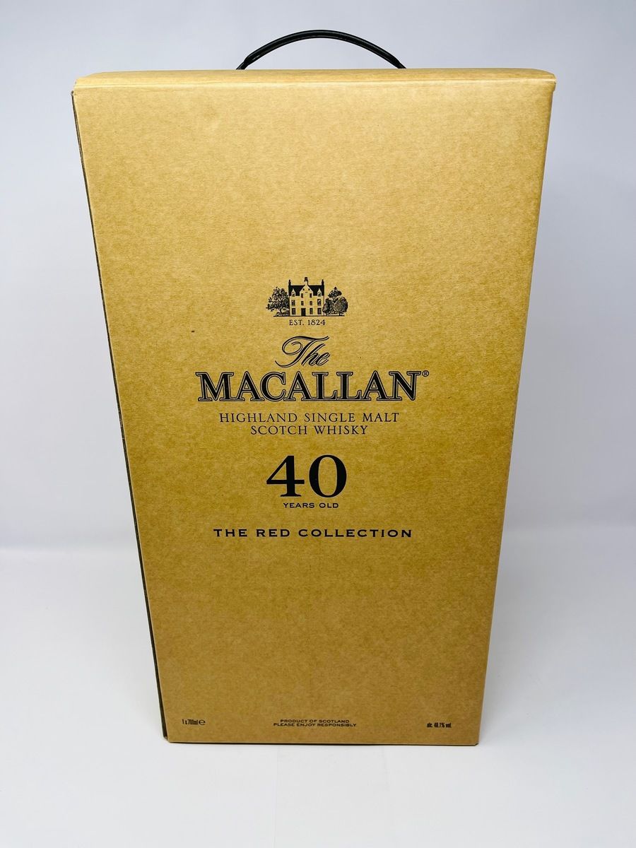 MACALLAN 40 YEAR OLD - THE RED COLLECTION