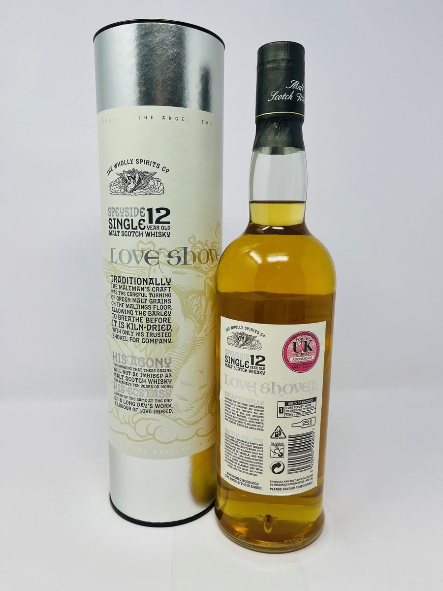 SPEYSIDE 12 YEAR OLD - LOVE SHOVEL - THE WHOLLY SPIRITS CO