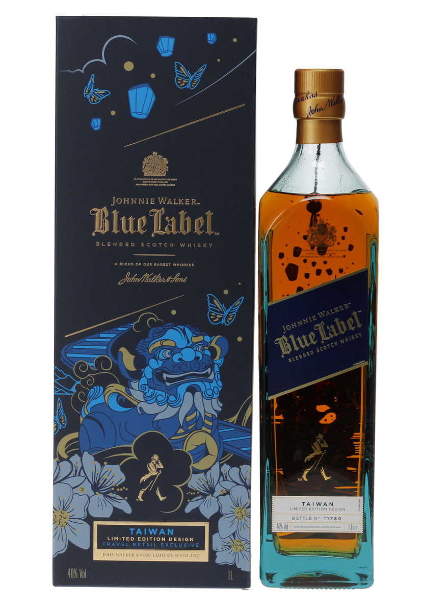 JOHNNIE WALKER BLUE LABEL TAIWAN EDITION 1 LITRE