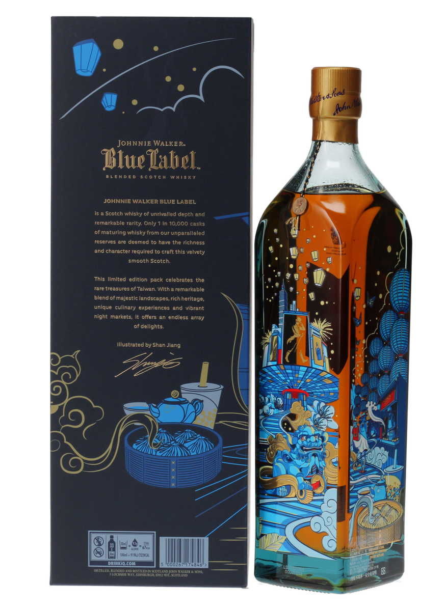 JOHNNIE WALKER BLUE LABEL TAIWAN EDITION 1 LITRE