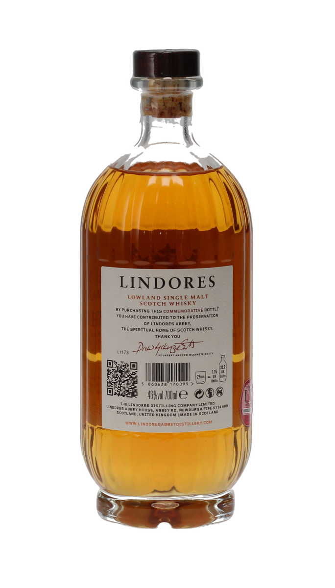 LINDORES ABBEY COMMEMORATIVE BOTTLE