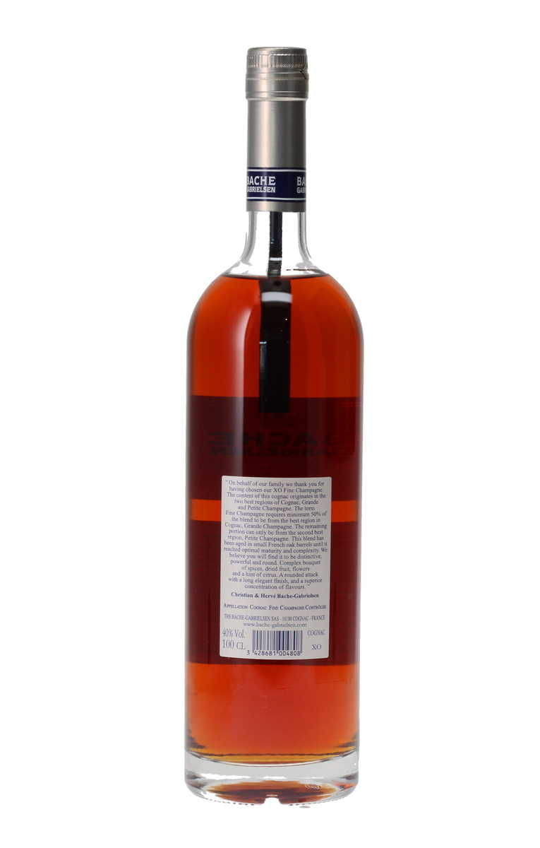 BACHE GABRIELSEN XO FINE CHAMPAGNE COGNAC 