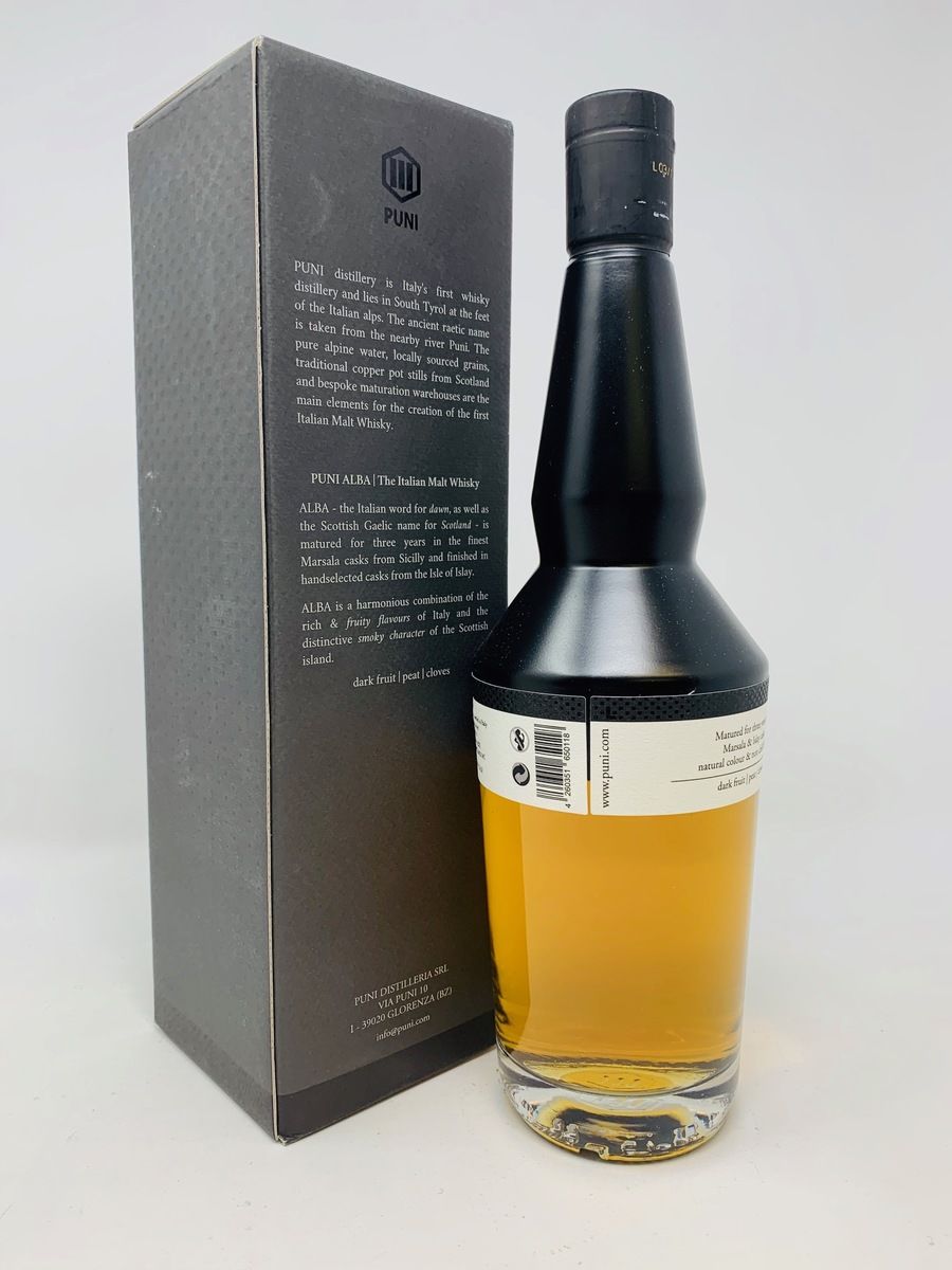 PUNI ALBA ITALIAN MALT WHISKY BATCH NO 3