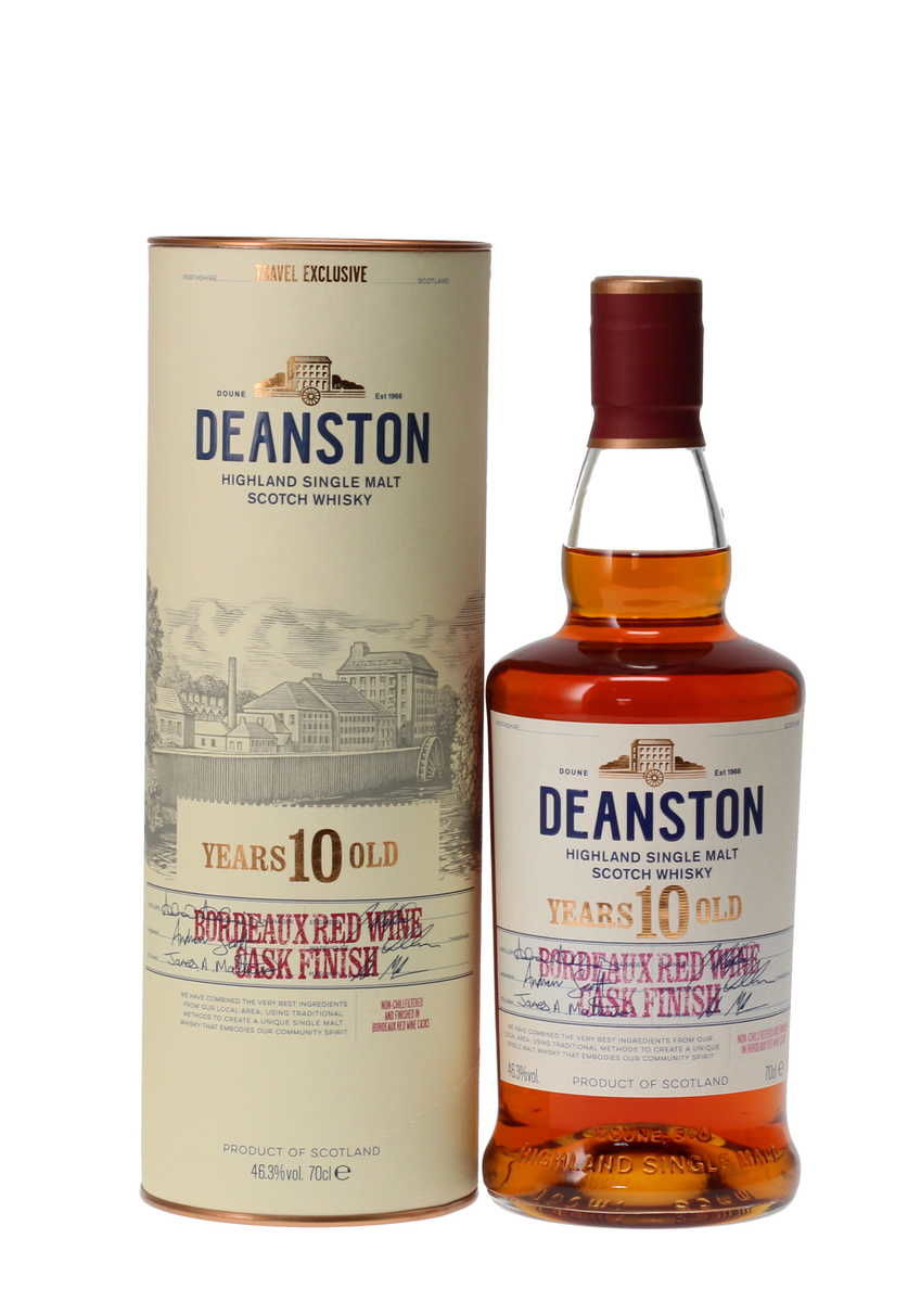 DEANSTON 10 YEAR OLD BORDEAUX RED WINE CASK FINISH