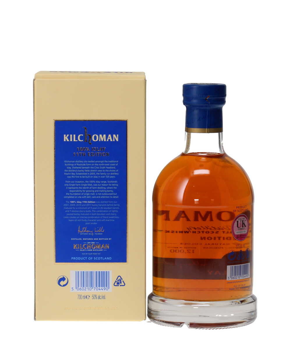 KILCHOMAN 100% ISLAY 11TH EDITION